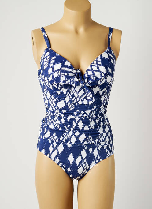 Costum de baie dintr-o singură piesă albastru MOONTIDE femeie