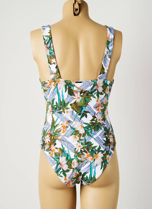 Costum de baie dintr-o singură piesă albastru MOONTIDE femeie