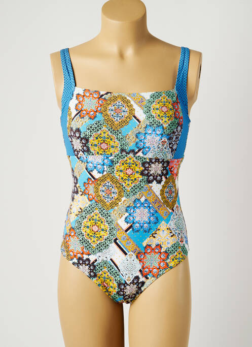 Costum de baie dintr-o singură piesă albastru MOONTIDE femeie