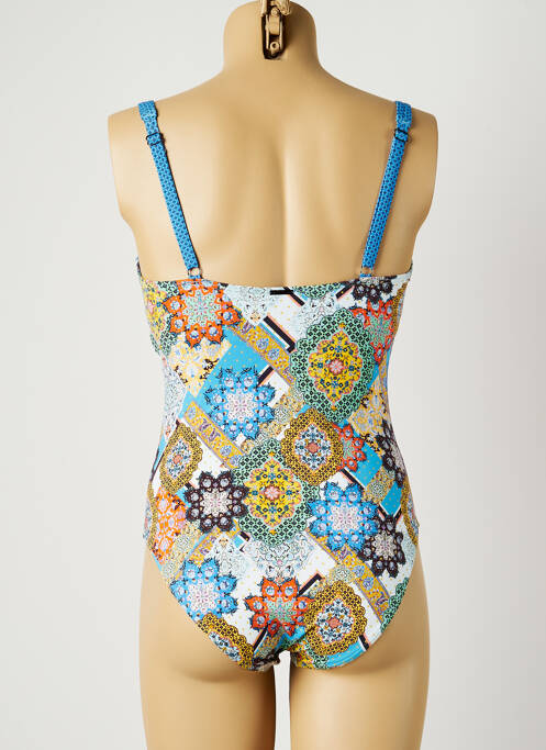 Costum de baie dintr-o singură piesă albastru MOONTIDE femeie