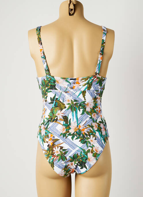 Costum de baie dintr-o singură piesă albastru MOONTIDE femeie