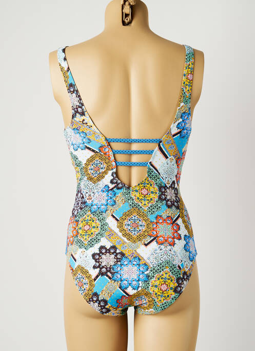 Costum de baie dintr-o singură piesă albastru MOONTIDE femeie