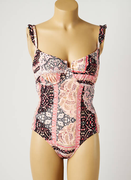 Costum de baie dintr-o singură piesă roz SEAFOLLY femeie