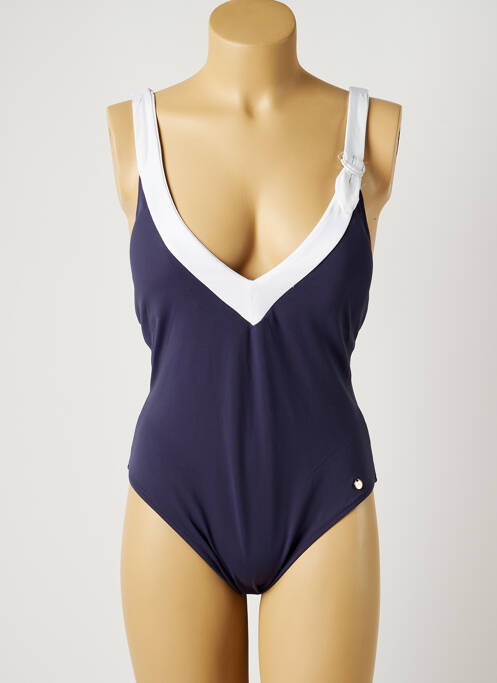 Costum de baie dintr-o singură piesă albastru BORABORA femeie