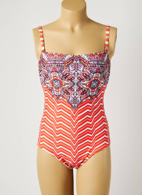 Costum de baie dintr-o singură piesă roșu MOONTIDE femeie