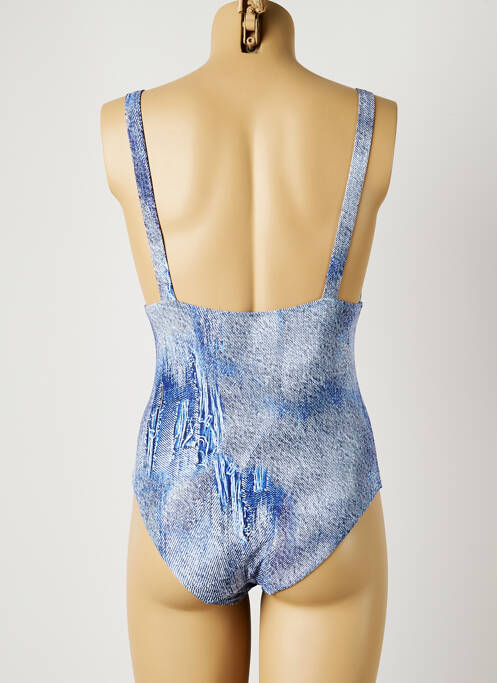 Costum de baie dintr-o singură piesă albastru PIHA femeie