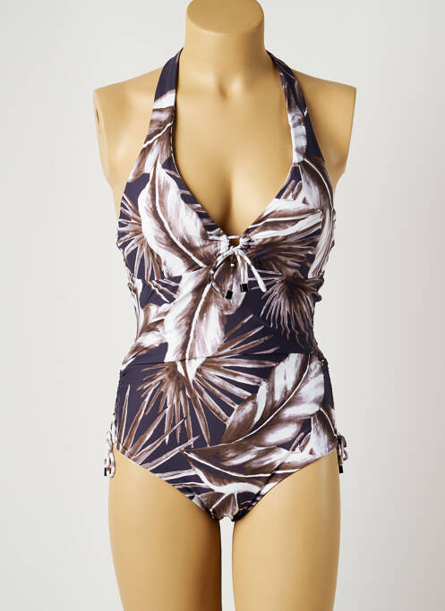 Costum de baie dintr-o singură piesă maro MOONTIDE femeie