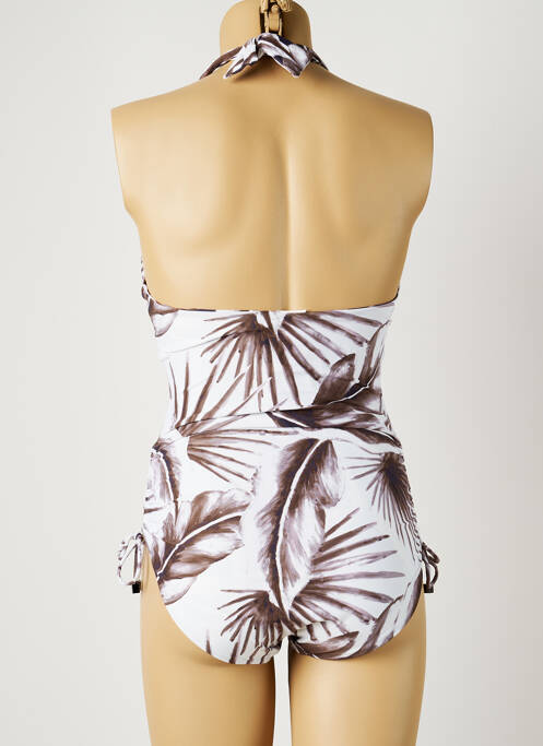 Costum de baie dintr-o singură piesă maro MOONTIDE femeie