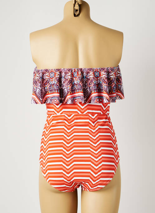 Costum de baie dintr-o singură piesă portocaliu MOONTIDE femeie