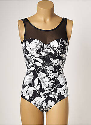 Costum de baie dintr-o singură piesă elasticitate top sutien modelat alb MOONTIDE femeie