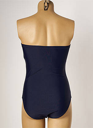 Costum de baie dintr-o singură piesă bretele elastice detașabile top sutien modelat albastru YSABEL MORA femeie