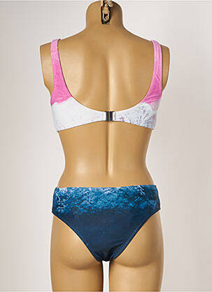 Costum de baie dintr-o singură piesă elasticitate top sutien modelat albastru PIHA femeie