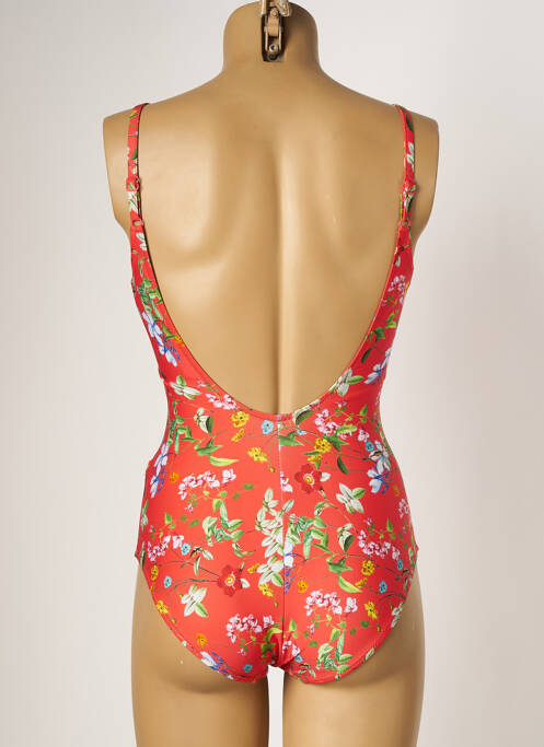 Costum de baie dintr-o singură piesă roșu TESSY femeie