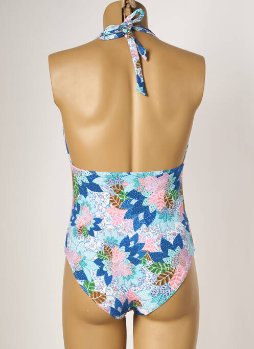 Costum de baie dintr-o singură piesă albastru MOONTIDE femeie