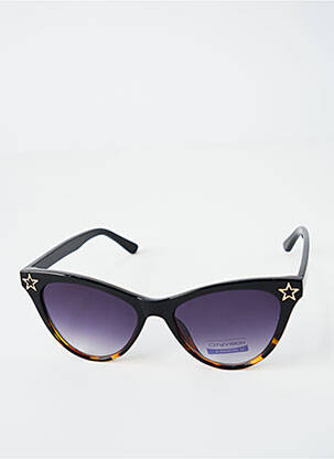 Ochelari de soare broderie cu nituri negru CITY VISION EYEWEAR femeie