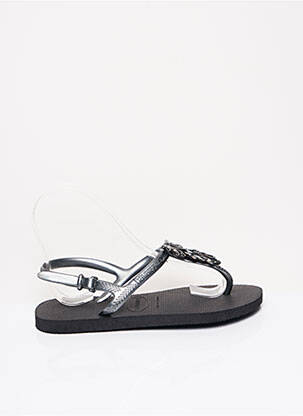 Șlapi închidere cu buclă(e) toc plat până la 3 cm gri HAVAIANAS femeie