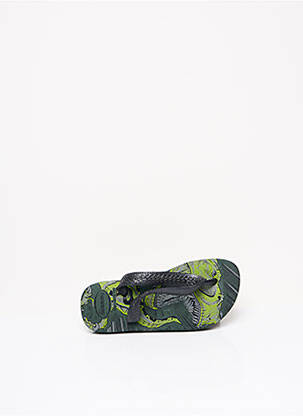 Șlapi vârf deschis platformă verde HAVAIANAS băiat
