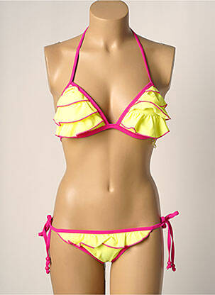 Costum de baie din două piese galben DAG ADOM femeie