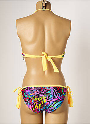 Costum de baie din două piese elasticitate top sutien modelat violet DAG ADOM femeie