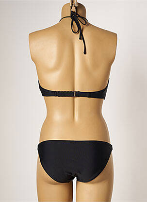 Costum de baie din două piese elasticitate top sutien modelat negru DAG ADOM femeie