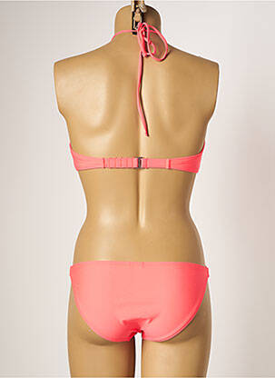 Costum de baie din două piese elasticitate top sutien modelat roz DAG ADOM femeie