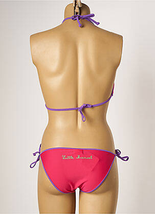 Costum de baie din două piese bikini roz LITTLE MARCEL fată