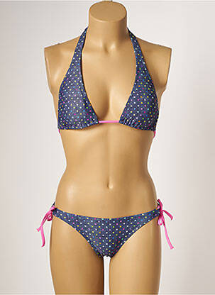 Costum de baie din două piese elasticitate top sutien modelat violet HISTOIRE DE PLAGE femeie