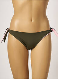 Chiloți de baie microfibre bikini verde KIWI femeie
