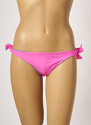 Chiloți de baie reversibil bikini verde MOONTIDE femeie
