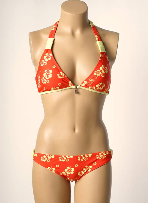 Costum de baie din două piese portocaliu LITTLE MARCEL femeie