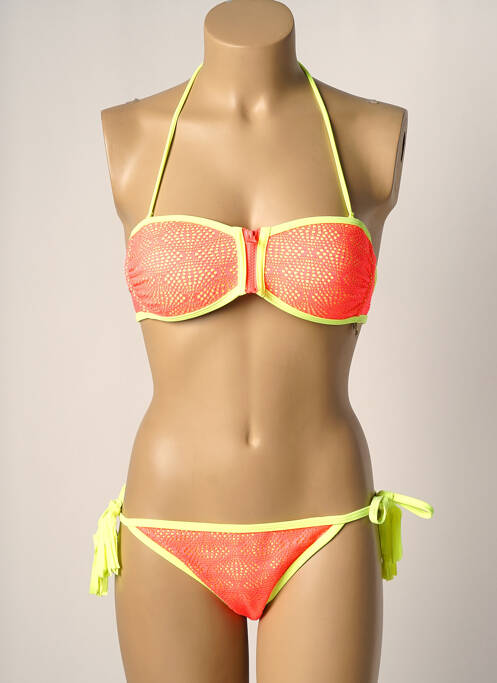 Costum de baie din două piese portocaliu DAG ADOM femeie