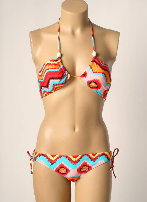 Costum de baie din două piese roz FREEGUN femeie