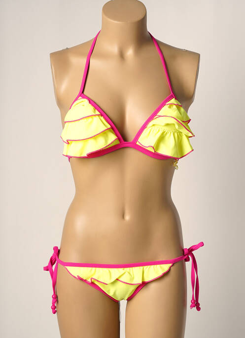 Costum de baie din două piese galben DAG ADOM femeie
