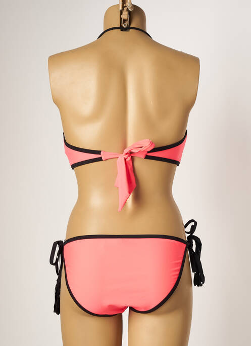 Costum de baie din două piese roz DAG ADOM femeie