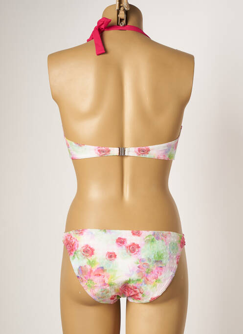 Costum de baie din două piese roz KIWI femeie