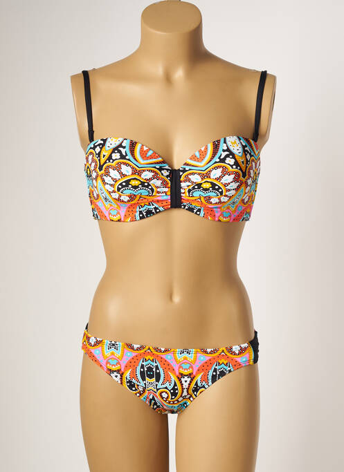 Costum de baie din două piese portocaliu CHERRY BEACH femeie