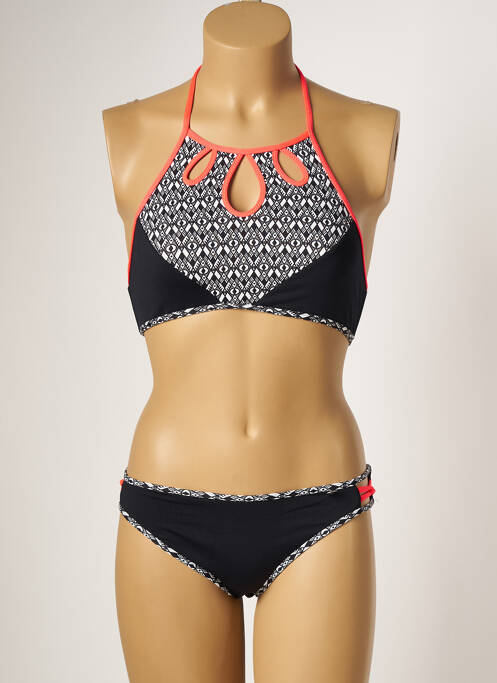 Costum de baie din două piese elasticitate negru SALÉE femme