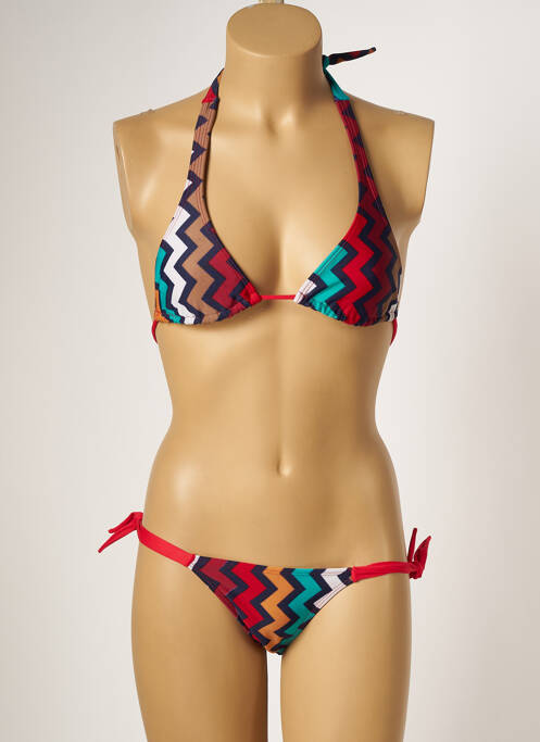 Costum de baie din două piese roșu BAHIA BEACH BAULE femeie