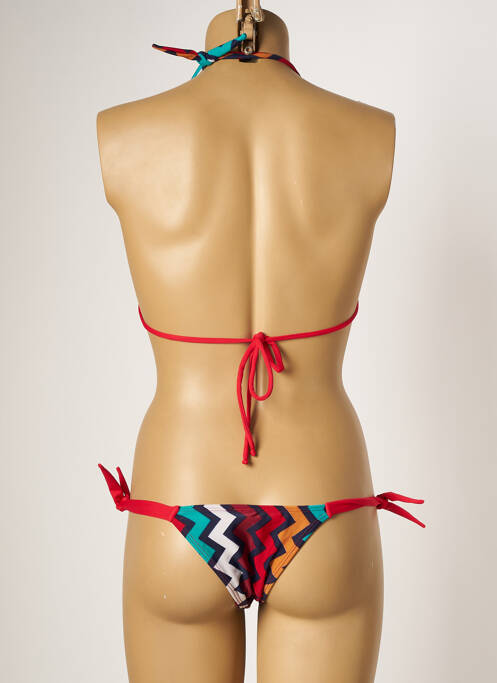 Costum de baie din două piese roșu BAHIA BEACH BAULE femeie