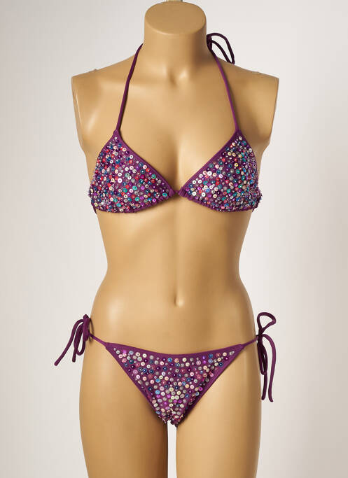 Costum de baie din două piese violet BAHIA BEACH BAULE femeie