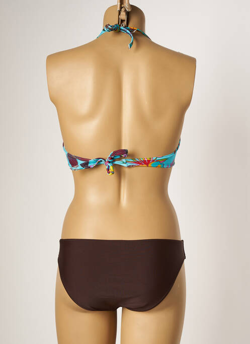 Costum de baie din două piese albastru PLATJA femeie