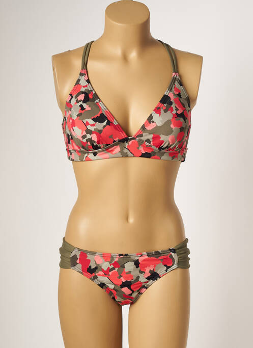 Costum de baie din două piese verde PROTEST femeie