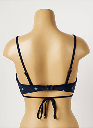 Sutien de costum de baie elasticitate top sutien push-up albastru SEAFOLLY femeie