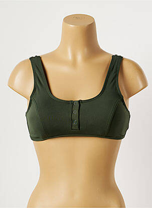 Sutien de costum de baie elasticitate top sutien modelat verde SEAFOLLY femeie