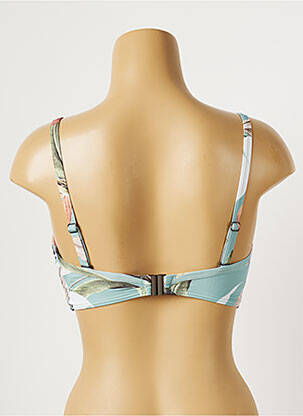 Sutien de costum de baie elasticitate top sutien modelat verde MOONTIDE femeie