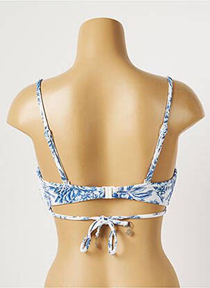 Sutien de costum de baie elasticitate top sutien push-up albastru SEAFOLLY femeie