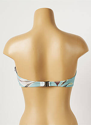 Sutien de costum de baie elasticitate top bentiță verde MOONTIDE femeie
