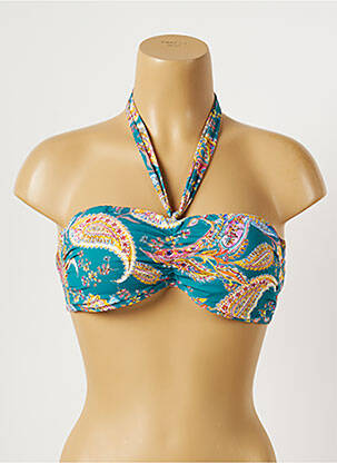 Sutien de costum de baie elasticitate top bentiță verde MOONTIDE femeie