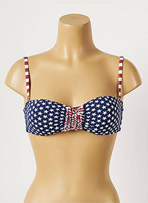 Sutien de costum de baie albastru KIWI femeie