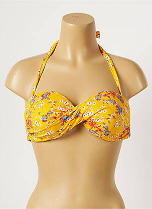 Sutien de costum de baie galben KIWI femeie